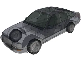 Opel Senator (1987) 3D Model