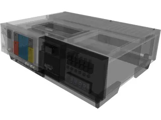 JVC HR-7100U VCR 3D Model