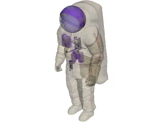 Astronaut Suit 3D Model