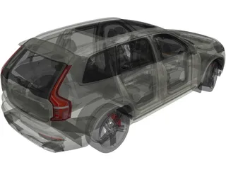 Volvo XC90 (2015) 3D Model