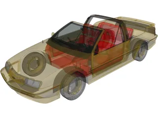 Chevrolet Beretta (1990) 3D Model