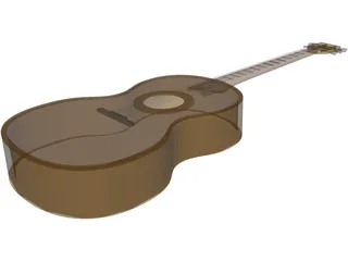 Guitar 3D Model