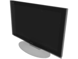 LCD Sharp Aquos 3D Model