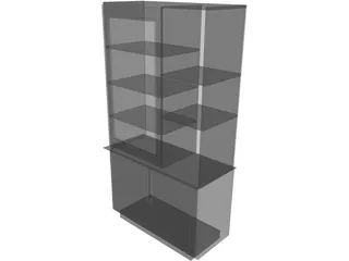 Cabinet Wall 3D Model