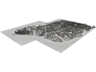 New York City Lower Manhattan 3D Model