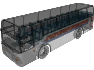 Volvo Bus [+Interior] 3D Model