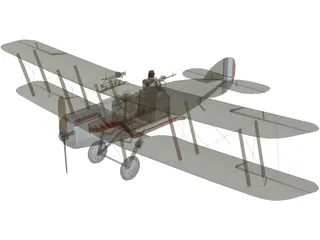 Bristol F2b 3D Model