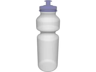 Drink Bottle 500 ml 3D Model