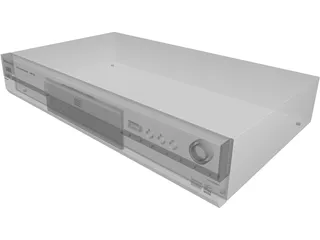 Panasonic DVD Player 3D Model