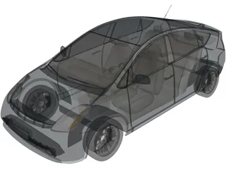 Toyota Prius 3D Model