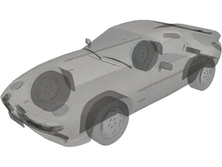 Porsche 928 S 3D Model