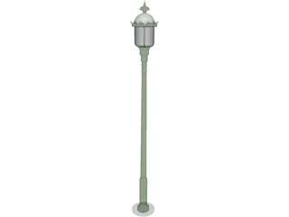 Classic Street Light 3D Model