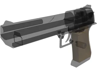 Desert Eagle 3D Model