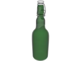 Grolsch Beer Bottle 3D Model