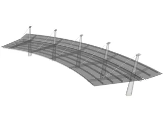 Building Canopy 3D Model