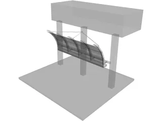 Building Canopy 3D Model