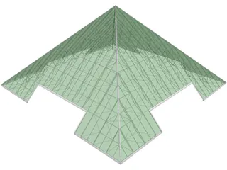 Building Pyramid 3D Model