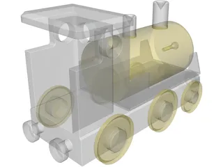 Locomotive 3D Model