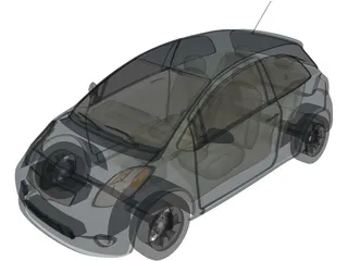 Toyota Yaris 3D Model