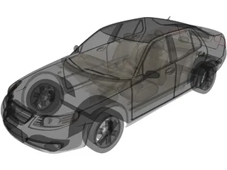 SAAB 9-5 3D Model