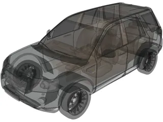 Land Rover Freelander 3D Model
