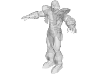 Terrax 3D Model