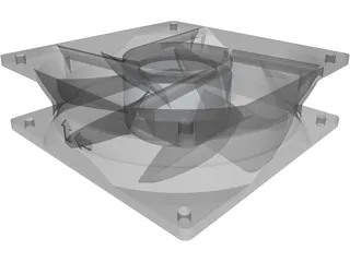 Axial Fan 3D Model
