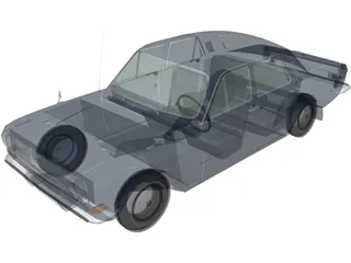 GAZ-24 Volga 3D Model