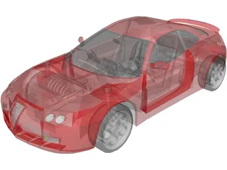 Alfa Romeo GTV 3D Model