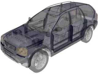 Volvo XC90 3D Model