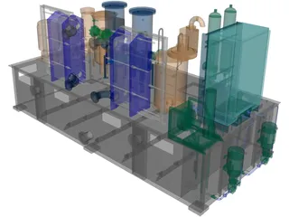 Oil Module 3D Model