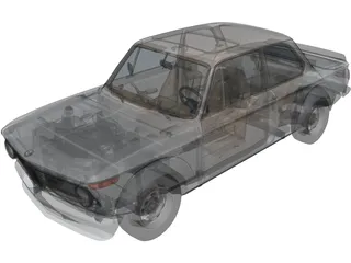 BMW 2002 Turbo 3D Model