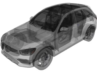 Mercedes-Benz GLC300 (2020) 3D Model