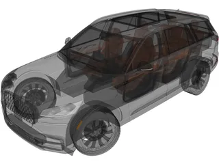 Lincoln Aviator (2020) 3D Model