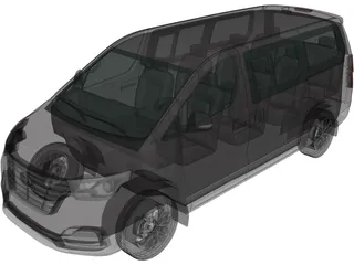Hyundai Grand Starex (2018) 3D Model