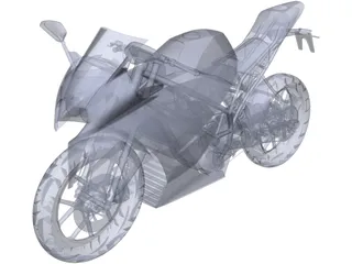 KTM RC 200 3D Model