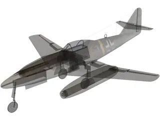 Messerschmitt ME-262 3D Model