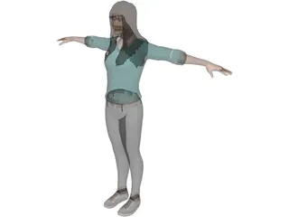 Charlie Reynolds 3D Model