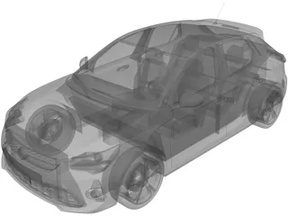 Opel Corsa (2020) 3D Model