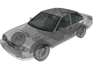 Nissan Tsuru (2004) 3D Model