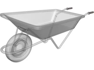 Wheelbarrow 3D Model