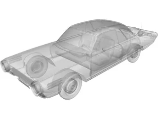 Chrysler Turbine Car (1963) 3D Model