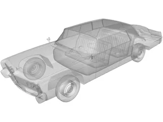 Chrysler Crown Imperial (1965) 3D Model