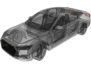 Audi A7 (2019) 3D Model