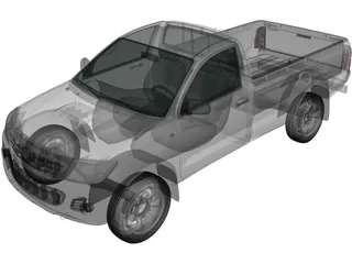 Toyota Hilux (1999) 3D Model