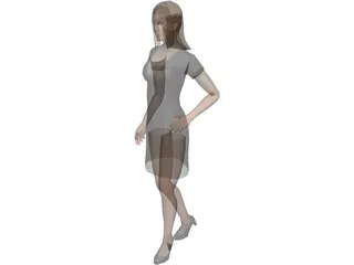 Girl 3D Model