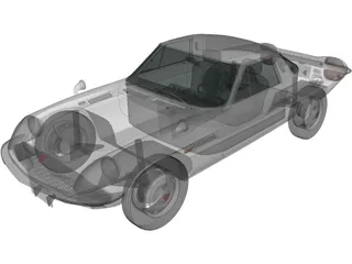 Mazda Cosmo (1967) 3D Model