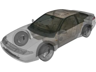 Subaru SVX (1992) 3D Model