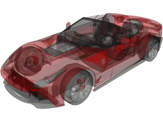 Ferrari F12 TRS (2014) 3D Model