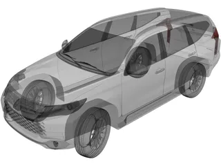Mitsubishi Montero Sport 3D Model